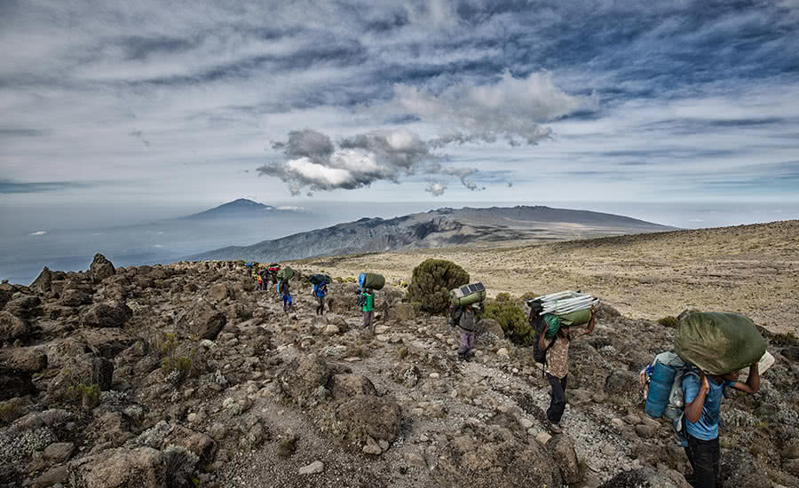 the best merino socks for africa trekking and hiking Kilimangiaro
